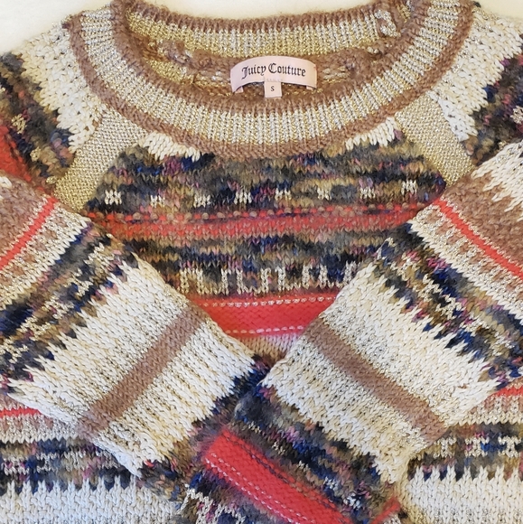 Juicy Couture Multicoloured Wool Sweater - Picture 4 of 7